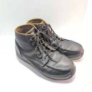 Carhartt Soft Toe Breathable Leather Stitched Moc-Toe Work Shoe Men's 13